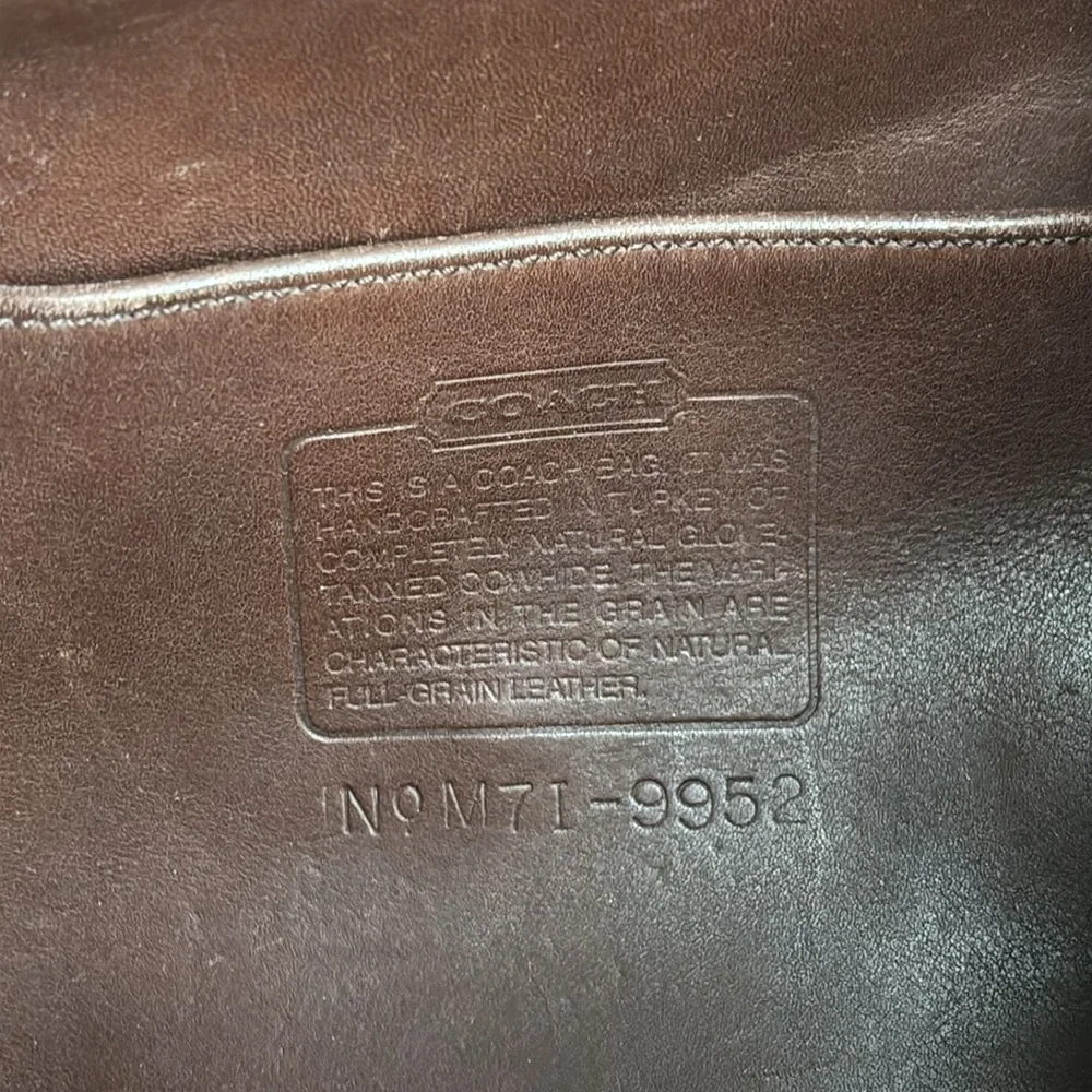 Vintage Coach Legacy Drawstring Bucket Crossbody - Picture 12 of 15